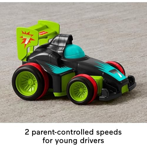 Fisher-Price Preschool Toy Remote Controlled Car My Easy RC with 2 Speeds for Kids Ages 3+ Years (Amazon Exclusive) thumbnail 5