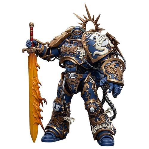 JoyToy Warhammer 40,000 1/18 Action Figure Ultramarines Primarch Roboute Guilliman Collection Model(7.08inch) thumbnail 6
