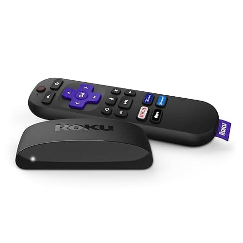 Roku Express 4K+ | Roku Streaming Device 4K/HDR with Voice Remote, Free & Live TV - Image 1
