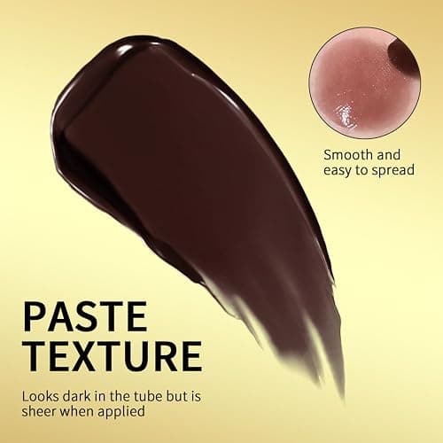 BAISEN DIARY 2PCS Honey Lipstick Tinted Lip Balm - Sheer Hydrating Lipstick for All Skin Tones - Moisturizing Lip Color, Nourishing Lip Balm with a Hint of Natural Black Cherry Tint thumbnail 3