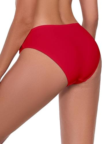 Ocean Blues Women's Low Waisted Bikini Bottom Full Coverage Swim Bottom thumbnail 5