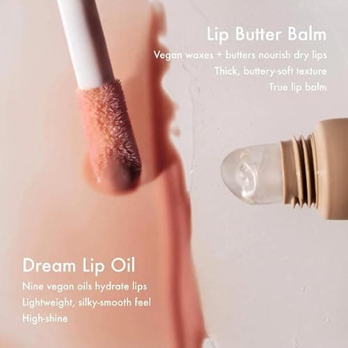 Summer Fridays Dream Lip Oil - Tinted Lip Oil with Moisturizing Sheer Coverage, High-Shine and Deep Hydration - Non-Sticky Formula for Long-Lasting Softness - Bare Sand (0.15 Oz) thumbnail 8