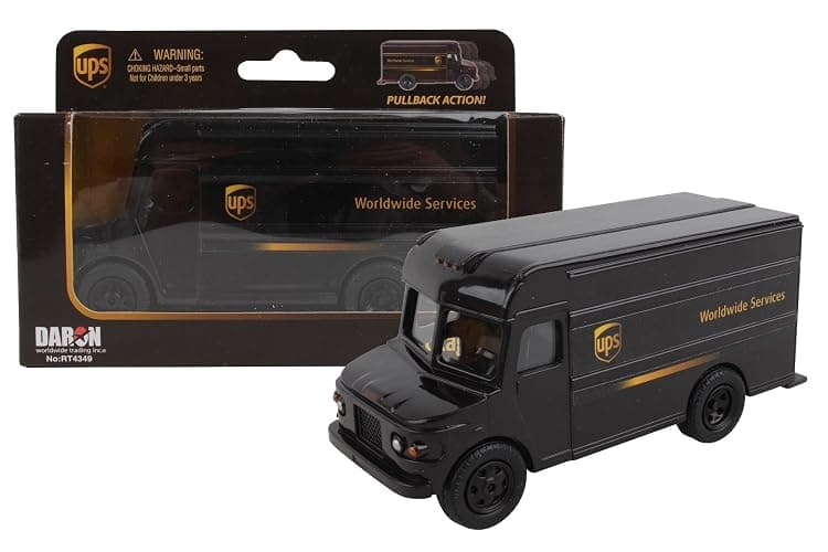 Daron UPS Pullback Package Truck - Image 1