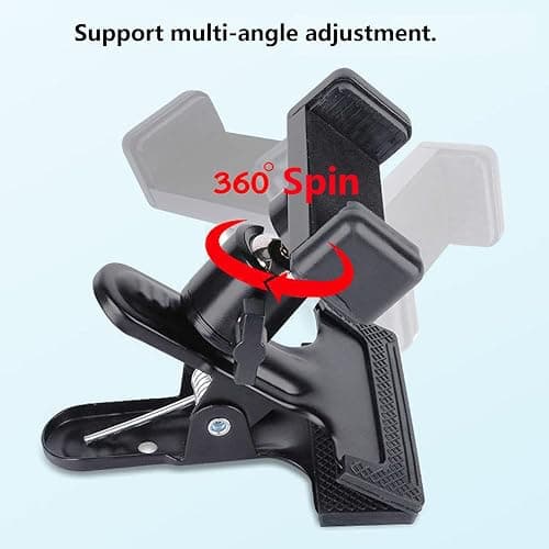 RockCheems Guitar Head Phone Holder Mount for Live Broadcast Teaching Video Recording Android and iPhone Compatible Guitar/Electric Guitar/Bass/Ukulele thumbnail 3