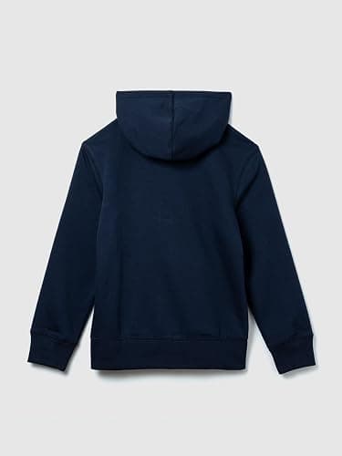 GAP boys Logo Hoodie Hooded Full Zip Sweatshirt thumbnail 2