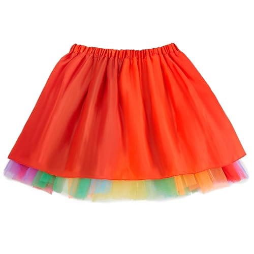 Zando Tutu for Women Adults Teens 5 Layers Halloween Costume Cosplay Tutu | Girls Tulle Dance Ballet Skirt: Elastic,Fluffy,Lightweight,Skin-Friendly,for Running Tutu,Party,Gift,4th of July thumbnail 5
