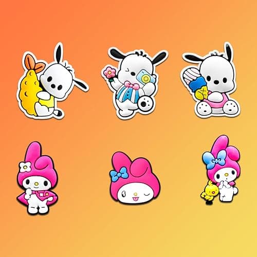 30Pcs Cartoon Charms for Croc Clog Shoes Decoration, Cartoon Game Charms Accessories for Adult thumbnail 4