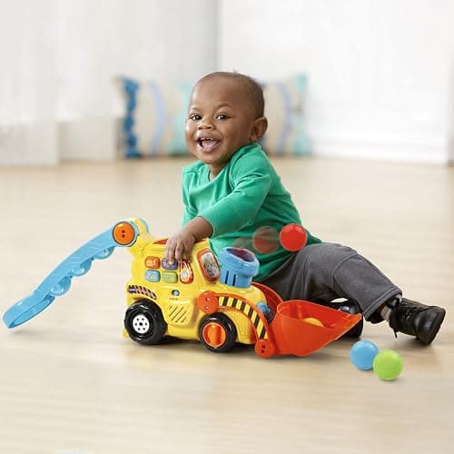 VTech Pop-a-Balls Push & Pop Bulldozer - English Version thumbnail 6