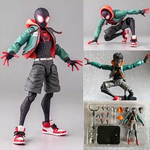 DCKENGO Spide_Man Action Figure, 6-Inch, Moveable Joints, with Display Bracket thumbnail 3