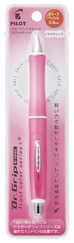 Pilot Dr. Grip G-Spec Frost Color Shaker Mechanical Pencil - 0.5 mm, Frost Pink Body (HDGS-60R-RP) thumbnail 2