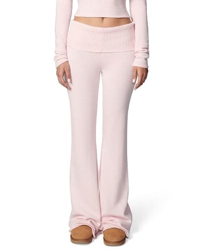 Florence by Mills Women's Barre Collection Foldover Wide Leg Pant - Image 1