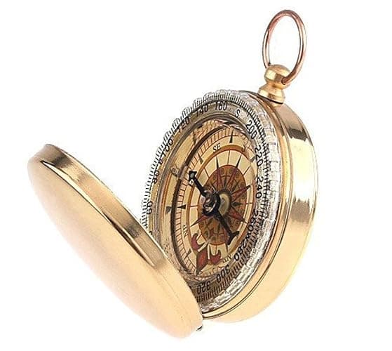 PPbean Classic Pocket Style Camping Compass thumbnail 6