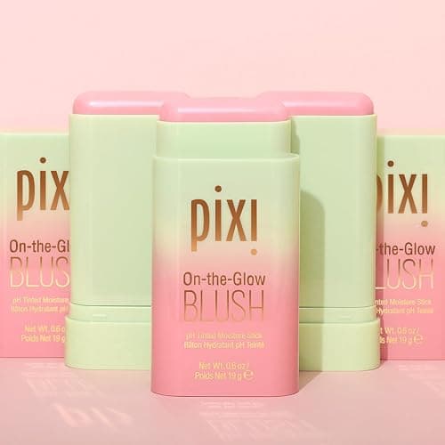Pixi On-the-Glow Blush - CheekTone, pH Reactive Hydrating Tinted Moisture Blush Stick with Ginseng, Aloe Vera & Fruit Extracts, For Cheeks & Lips, 19g / 0.6oz, Paraben-Free thumbnail 5