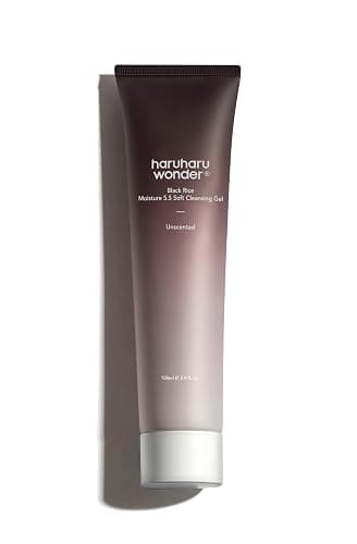 haruharu wonder Black Rice Moisture 5.5 Soft Cleansing Gel, Gentle Daily Cleanser, Low 5.5pH, Moisture Balance, Soap Free, For Sensitive Skin, Vegan, Cruelty-Free, 100ml - Image 1