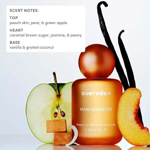 Evereden Fragrance Hair and Body Mist - Main Character: Clean and Vegan Collectible Hair and Body Spray for Teen Girls - Amplify Your Self Expression with Iconic Scents in Aesthetic Bottles thumbnail 6