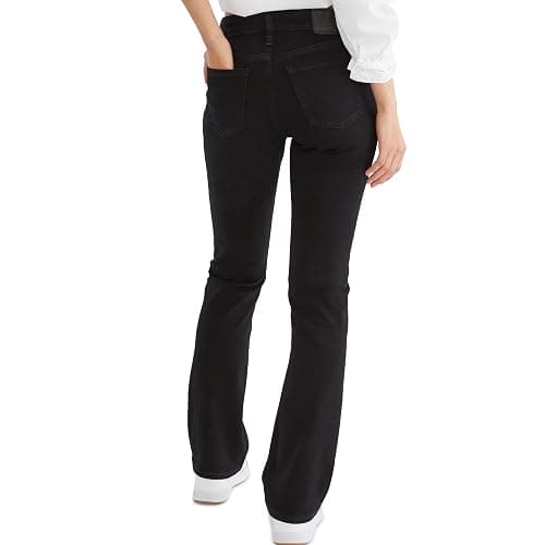 Aeropostale Women's Aero Mid Rise Bootcut Jean - 0 - Black thumbnail 3