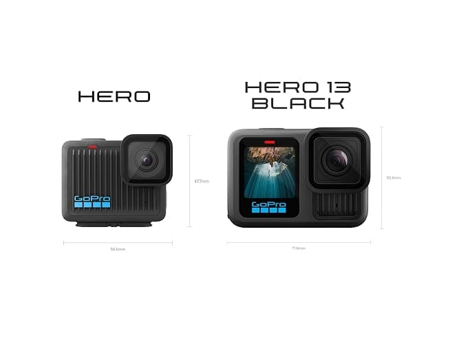 GoPro Hero - Compact Waterproof Action Camera with 4K Ultra HD Video, 12MP Photo, Touch Screen thumbnail 2
