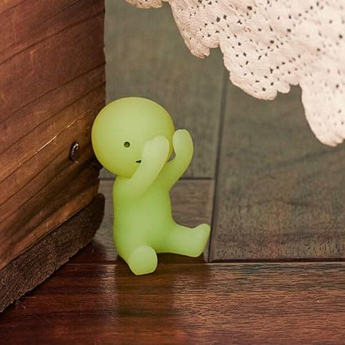 Smiski Glow in The Dark Mini Figure Set: Bed + Living Series, 2 Assorted Blind Box thumbnail 6