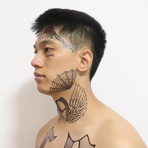 69 Temporary Tattoos Set, 69 Tattoo Stickers Included Face, Arm, Hand, Body For Halloween Costume Party Men Women thumbnail 4