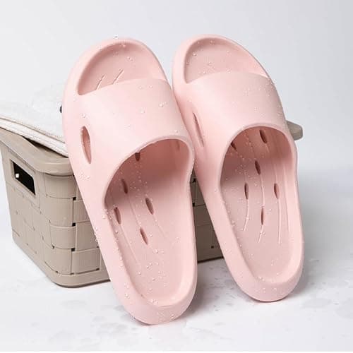 Kattmas Shower Shoes Quick-Dry Non-Slip Bathroom Slippers for Men & Women,Quick-Dry Non-Slip, Home Slides Dorms, Gym, Pool, Spa, Camping, Beach thumbnail 4