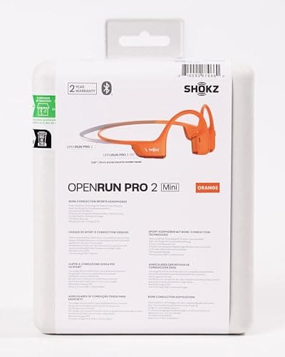 SHOKZ New OpenRun Pro 2 - Open-Ear, Bone Conduction Sport Headphones - with Reflective Strip - Sweat Resistant, Workout Headphones - Secure, Wireless, Comfortable Fit-Deep Bass and Smart Mic App thumbnail 3
