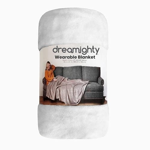 Super Blanky Wearable Blankets for Women, Adult Wearable Blanket Men, Top Christmas Gifts for Women, Wife Birthday Gift Ideas thumbnail 8