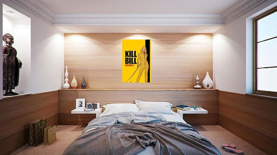 POSTER STOP ONLINE Kill Bill Volume 1 - Movie Poster (Regular Style - Black Mamba & Katana) (Size 24 x 36) thumbnail 5
