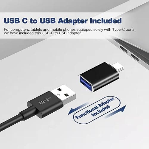 YYV USB Computer Speakers, Portable PC Speaker for Desktop, Laptop, Notebook, Wired Mini Soundbar Speakers with Loud Volume, Volume Control and Mute Button, Plug and Play thumbnail 3