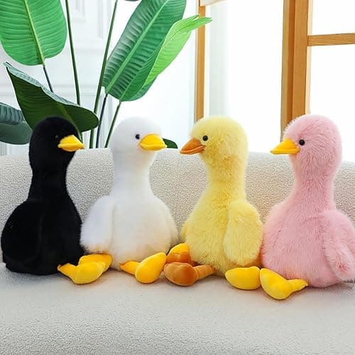 Gwxqybfe Duck Stuffed Animal, Stuffed Duck Plush Toys, Birthday for Kid Boys Girls (10inch-Yellow) thumbnail 4