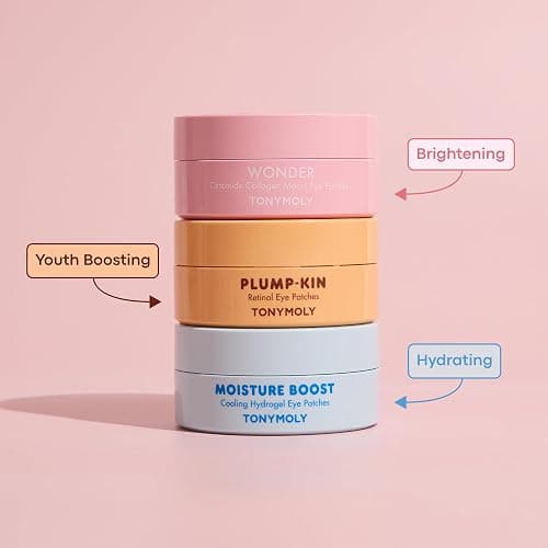 TONYMOLY Hydrogel Eye Patches, Refreshing & Hydrating Eye Patches for Tired Under Eyes, Restores Skin Barrier & Reduces Dark Circles, Plump & Smooth Under Eyes thumbnail 5