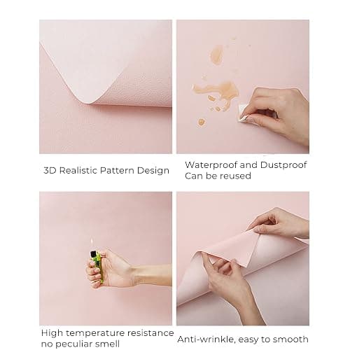 5PCS Backdrop Photography Background, 28x39Inch Cotton Thicken Suede Textured Solid Morandi Color Photography Backdrop for Photo Video Studio, EOAJAFOU thumbnail 5