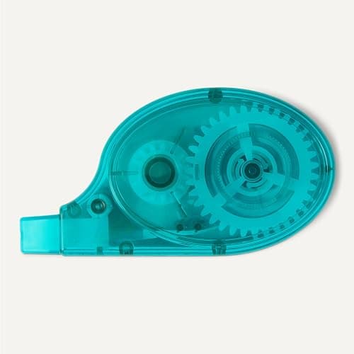 Amazon Basics White-Out Correction Tape with Dispenser, 39.3ft, 10-Pack, Fast, Clean and Easy to Use Tear-Resistant Tape Office or School Supplies, Green, Orange, Purple, Red, Blue thumbnail 3