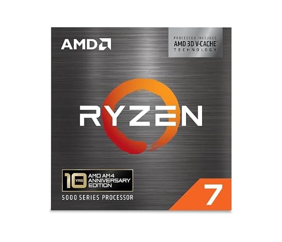 AMD Ryzen 7 5800X3D Edizione 10° Anniversario, processore desktop per socket AM4 e memoria DDR4. thumbnail 2