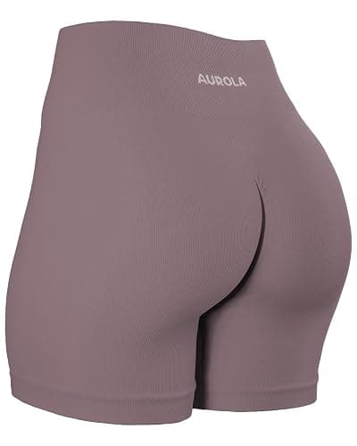 AUROLA Dream Collection Women Workout Shorts High Waist Gym Shorts, Scrunch Butt Seamless Athletic Shorts thumbnail 5