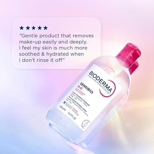 Bioderma - Sensibio - H2O Micellar Water - Makeup Remover Cleanser - Face Cleanser for Sensitive Skin thumbnail 9