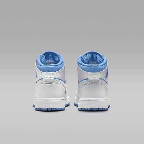 AIR JORDAN 1 MID (GS) "BLACK/VARSITY RED-SUMMIT WHITE" thumbnail 6