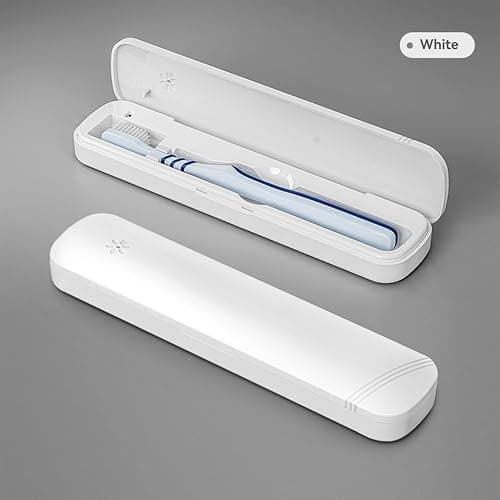 ZL-34L Portable Toothbrush Steriliser Toothbrush Steriliser Box Toothbrush Degerminator Steriliser Battery Powered ligent Toothbrush Steriliser C + A Lamps Ships Without Battery Pink thumbnail 3