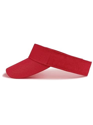 Komorebi Visors for Women Unisex Sun Visor Hats Adjustable Running Caps Summer Sun Protection Tennis Hat for Sports thumbnail 4
