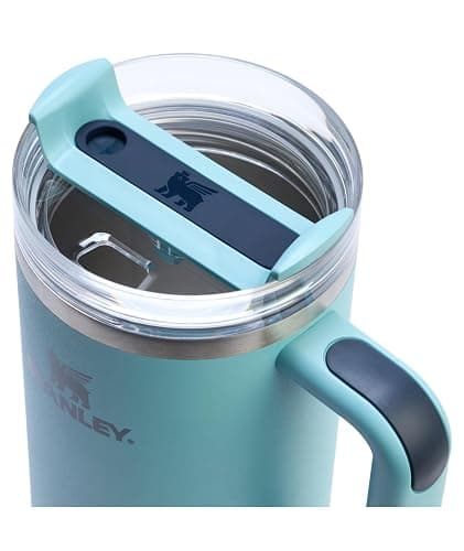 STANLEY Quencher H2.0 Tumbler with Handle and Straw 40 oz | Flowstate 3-Position Lid | Cup Holder Compatible for Travel | Insulated Stainless Steel Cup | BPA-Free | Agave thumbnail 3