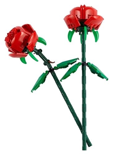 LEGO Roses - Building Toy for Kids, Girls & Boys, Ages 8+ - Artificial, Fake Roses for Home Decor & Display - Gift Idea for Plant & Flower Lovers - 40460 thumbnail 6
