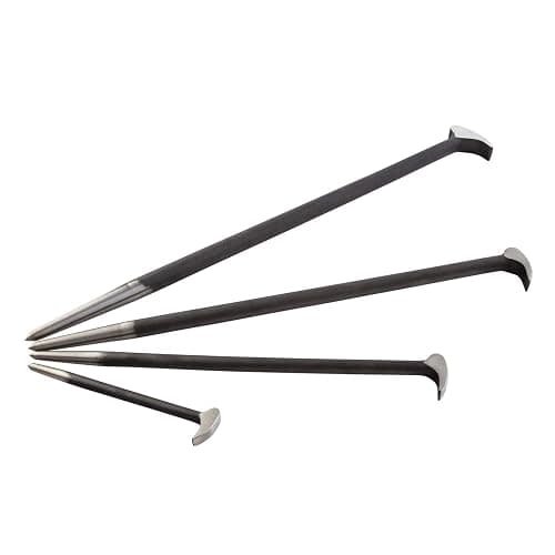 SUNEX TOOLS 9804 Rolling Head Pry Bar Set, 6-Inch - 20-Inch, 4-Piece - Image 1