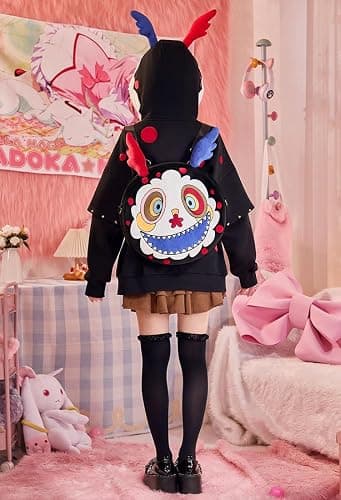 MICOTAKU Puella Magi Madoka Magica Charlotte Dessert Witch Ita Bag Crossbody Single Shoulder Bag Cute Backpack thumbnail 4
