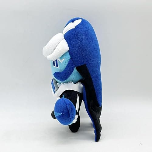 CyberpunkMask Shadow Milk Cookie Plush Pillow for Room Decor thumbnail 2