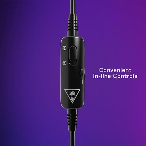 Turtle Beach Recon 50 PlayStation Gaming Headset - PS5, PS4, Xbox Series X, Xbox Series S, Xbox One, Mobile & PC with 3.5mm - Removable Mic, 40mm Speakers thumbnail 4