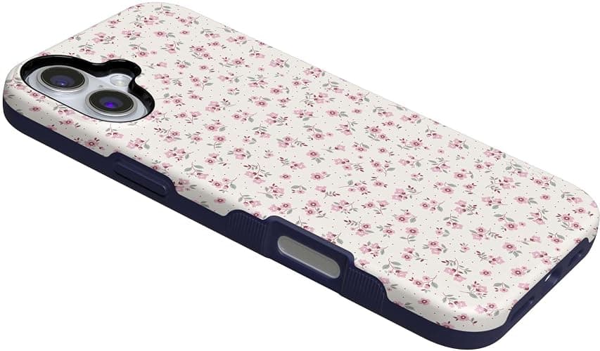 Casely iPhone 16 Case | Cottage Charm | Cottagecore Case Floral | Bold Protective Design | Compatible with MagSafe thumbnail 3