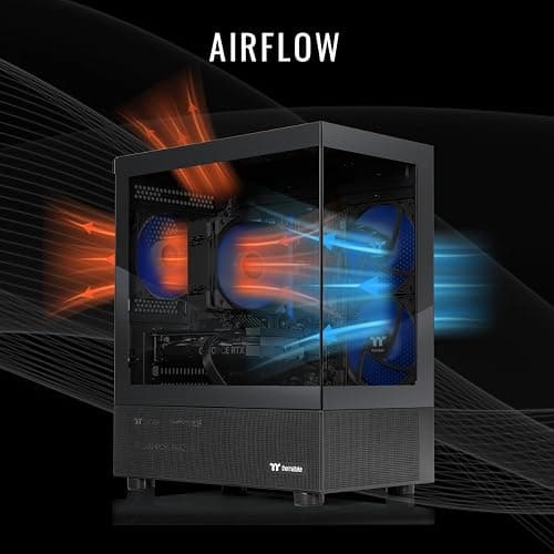 Thermaltake LCGS View i1460-170 Gaming Desktop (Intel Core™ i5-14400F, ToughRam 16GB DDR5 6000MT/s RGB Memory, NVIDIA GeForce® RTX 5060, 1TB NVMe M.2, WiFi, Windows 11) V17B-B760-560-LCS thumbnail 3