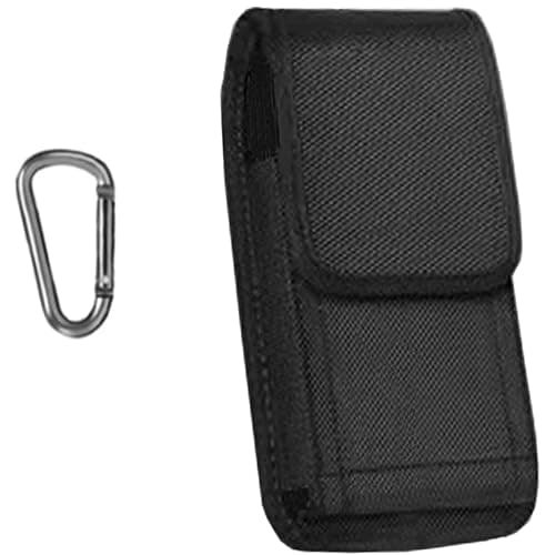 Sewzig Nylon Stun Gun Holster Belt Storage Pouch - Lightweight Protective Case Cover, Black - Image 1