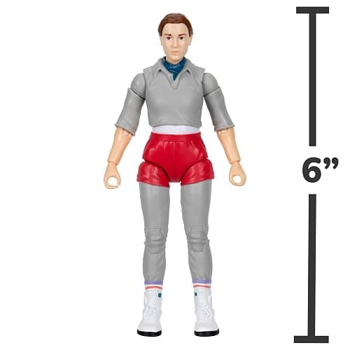 Stranger Things Eleven Upside Down Collector Figure - 6-Inch Highly Detailed Figure with Soft Good Clothing and Unique Accessories thumbnail 2