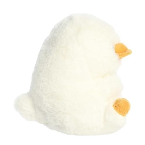 Aurora® Playful Rolly Pet™ Delight Duck™ Stuffed Animal - Compact Size for On-the-Go Fun - for Adults, Kids, Birthdays, and Anniversaries - White 5 Inches thumbnail 3