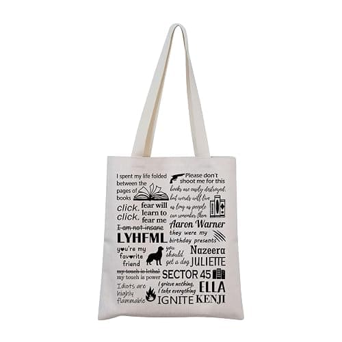 MNIGIU Series Book Tote Bag Book Fandom Gift Book Lover Gift Bookish Merch - Image 1